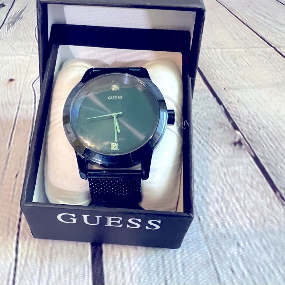 NWT GUESS Blue Analog Watch